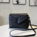 YSL Original Puffer Envelope Bag Authentic Quilted Leather