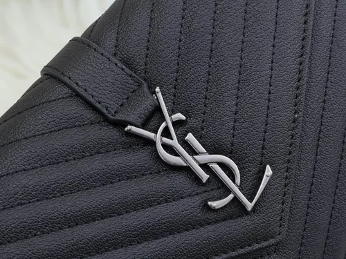 11 YSL Envelope Chain Wallet Women Luxury Leather