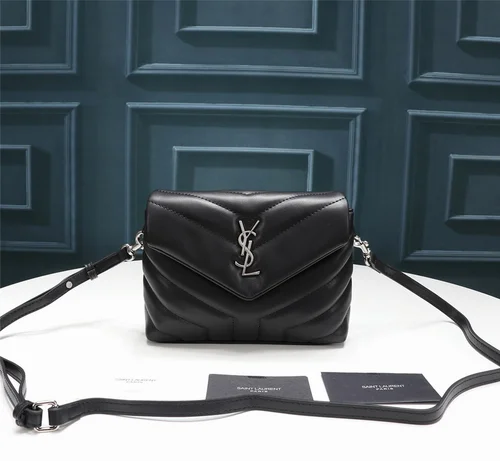 11 YSL Envelope Chain Wallet Women Luxury Leather