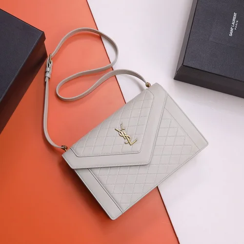 11 YSL Envelope Chain Wallet Women Luxury Leather