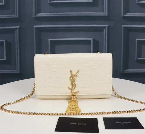11 YSL Kate Medium Chain Bag Women Luxury Tassel