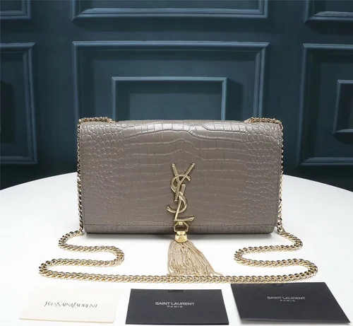 11 YSL Kate Medium Chain Bag Women Luxury Tassel