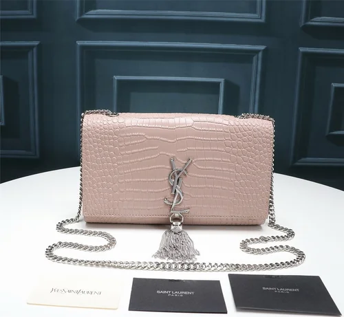 11 YSL Kate Medium Chain Bag Women Luxury Tassel