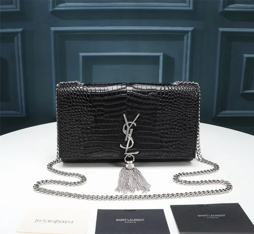 11 YSL Kate Medium Chain Bag Women Luxury Tassel