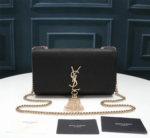 11 YSL Kate Medium Chain Bag Women Luxury Tassel