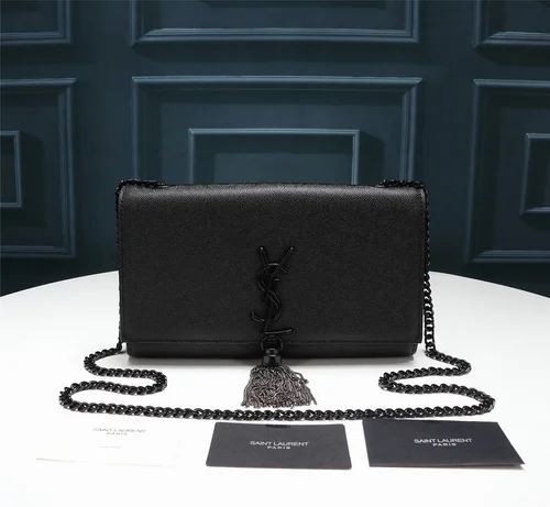 11 YSL Kate Medium Chain Bag Women Luxury Tassel