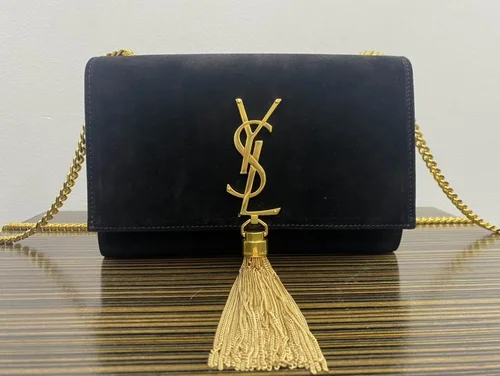 11 YSL Kate Medium Chain Bag Women Luxury Tassel