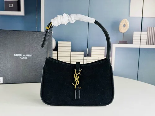 11 YSL Le 5 ¨¤ 7 Medium Hobo Bag Women Luxury Leather