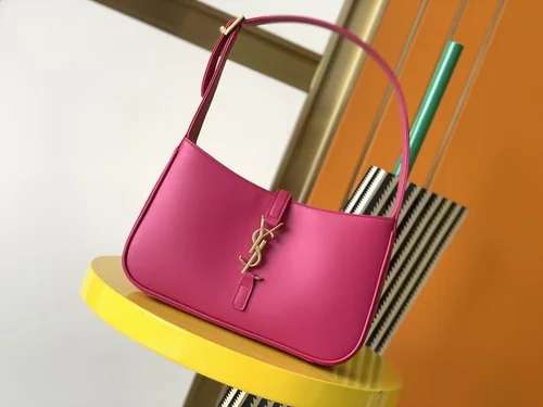 YSL Original Le 5 ¨¤ 7 Hobo Bag Authentic Leather