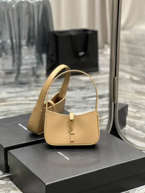 YSL Original Le 5 ¨¤ 7 Hobo Bag Authentic Leather