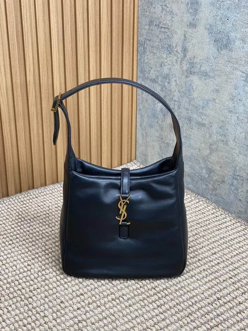 YSL Original Le 5 ¨¤ 7 Hobo Bag Authentic Leather