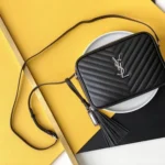 YSL Original Lou Monogram Chain Bag Authentic Leather