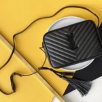 YSL Original Lou Monogram Chain Bag Authentic Leather