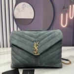 YSL Original Loulou Medium Puffer Bag Authentic Leather