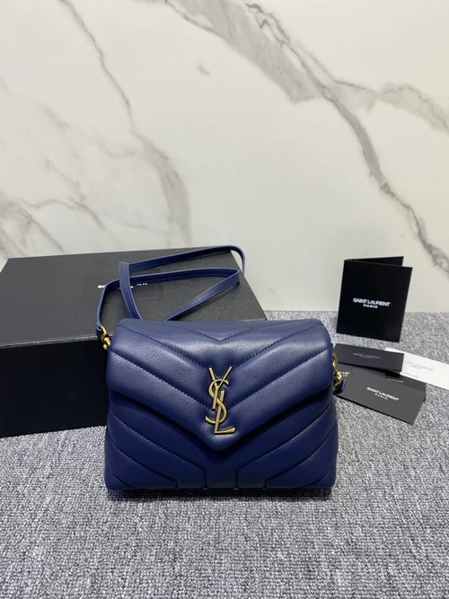 YSL Original Loulou Medium Puffer Bag Authentic Leather