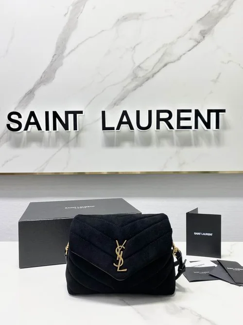 YSL Original Loulou Medium Puffer Bag Authentic Leather