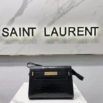YSL Original Manhattan Shoulder Bag Authentic Leather
