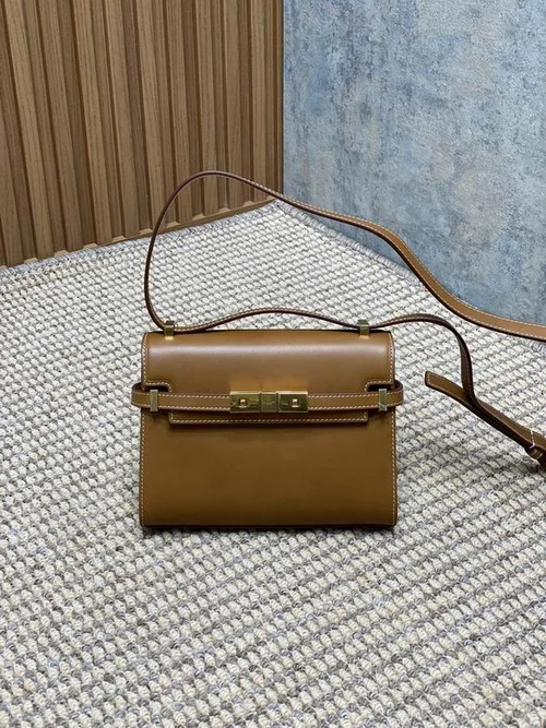 YSL Original Manhattan Shoulder Bag Authentic Leather