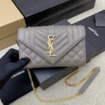 11 YSL Monogram Medium Chain Bag Women Luxury Leather