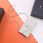 11 YSL Monogram Medium Chain Bag Women Luxury Leather