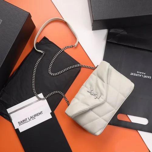 YSL Original Monogram Chain Bag Authentic Leather