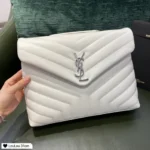 YSL Original Monogramme College Bag Authentic Quilted