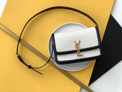 YSL Original Monogramme College Bag Authentic Quilted