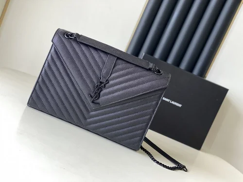 YSL Original Monogramme College Bag Authentic Quilted