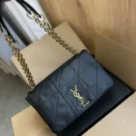 11 YSL Niki Medium Chain Bag Women Luxury Crinkled Leather