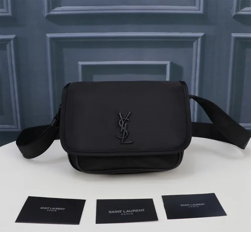 11 YSL Niki Medium Chain Bag Women Luxury Crinkled Leather