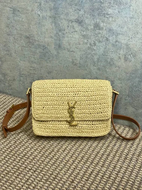 YSL Original Niki Chain Bag Authentic Crinkled Leather