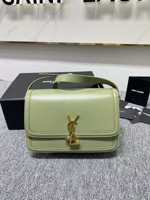 YSL Original Sunset Medium Chain Bag Authentic Leather