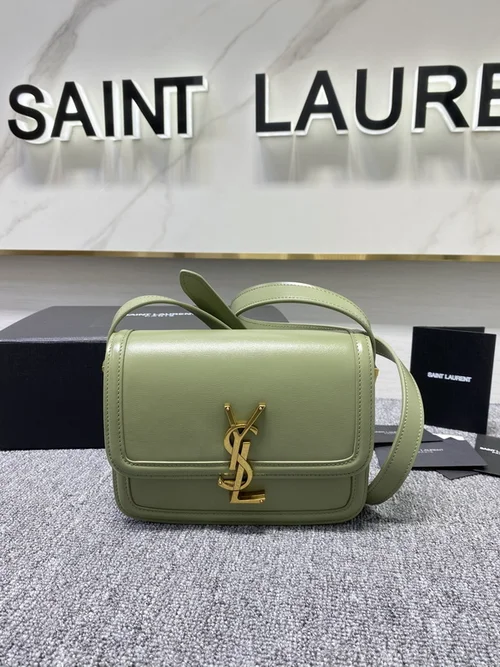 YSL Original Sunset Medium Chain Bag Authentic Leather