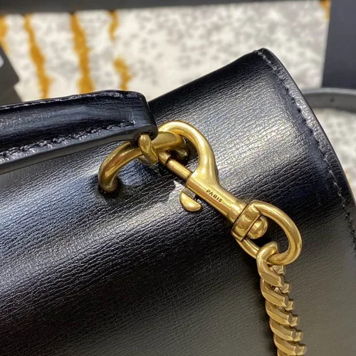 YSL Original Sunset Medium Chain Bag Authentic Leather