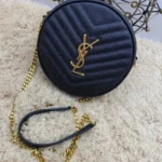 11 YSL Vinyle Round Camera Bag Women Luxury Patent Leather