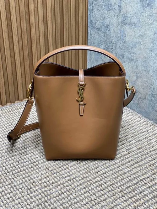YSL Original Bucket Bag Authentic Leather Luxury