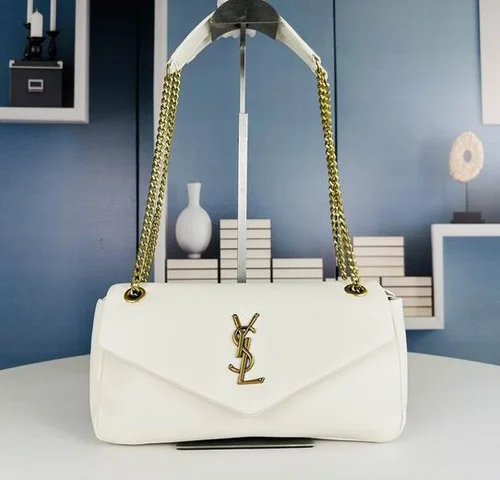 11 YSL Calypso Medium Shoulder Bag Women Luxury Leather