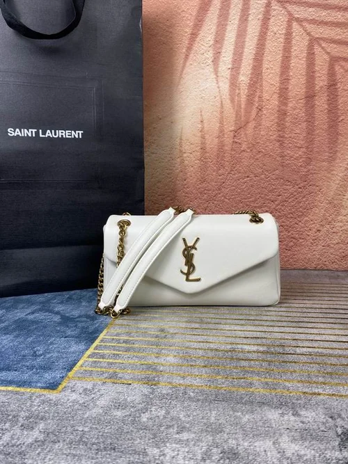 11 YSL Calypso Medium Shoulder Bag Women Luxury Leather