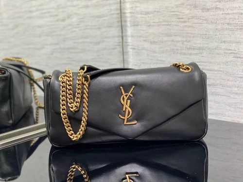 YSL Original Calypso Shoulder Bag Authentic Leather