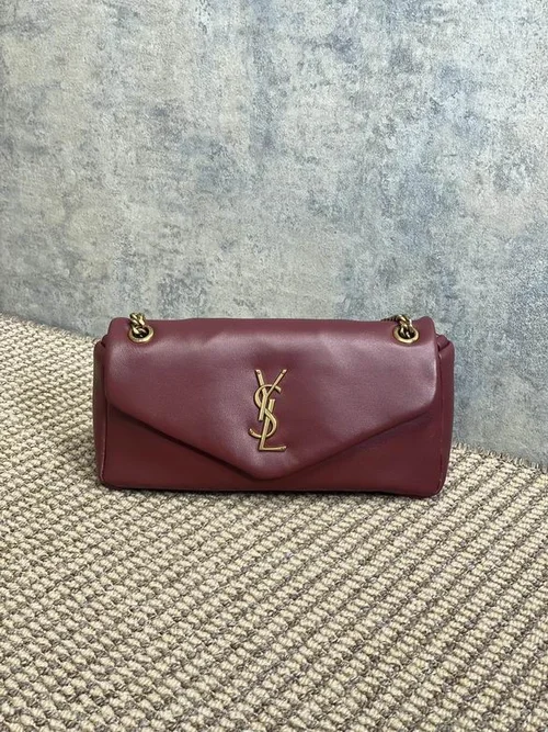YSL Original Calypso Shoulder Bag Authentic Leather