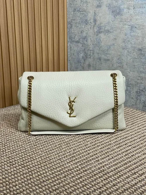 YSL Original Calypso Shoulder Bag Authentic Leather