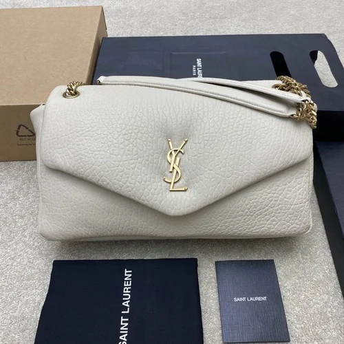 YSL Original Calypso Shoulder Bag Authentic Leather