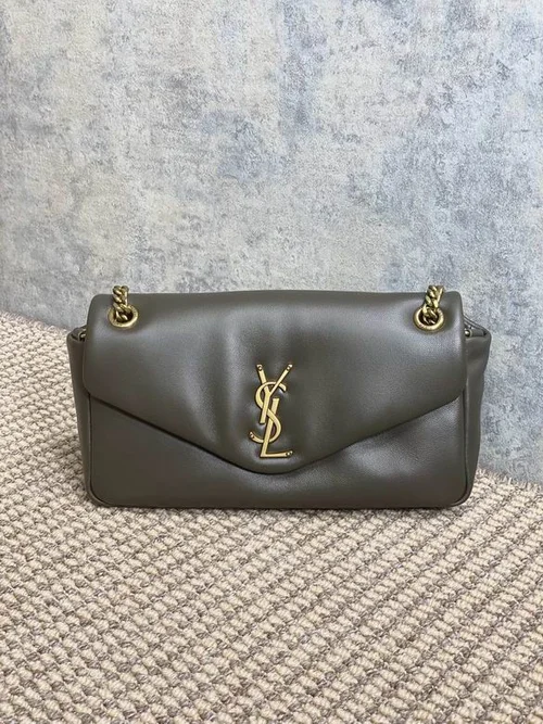 YSL Original Calypso Shoulder Bag Authentic Leather