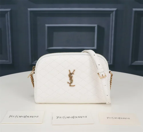 11 YSL Gaby Shell Quilted Bag Women Luxury Leather