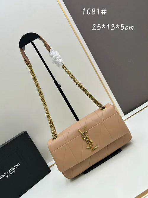 11 YSL Jamie Giant Chain Bag Women Luxury Leather