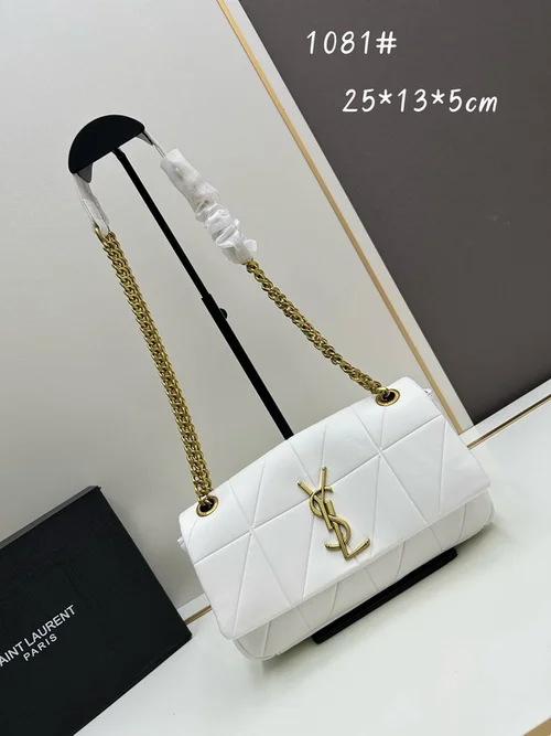 11 YSL Jamie Giant Chain Bag Women Luxury Leather
