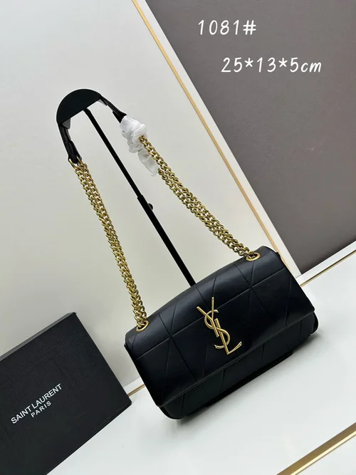 11 YSL Jamie Giant Chain Bag Women Luxury Leather