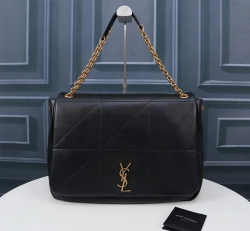 11 YSL Jamie Giant Chain Bag Women Luxury Leather