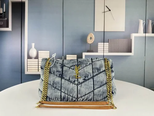 11 YSL Loulou Medium Puffer Bag Women Luxury Quilted