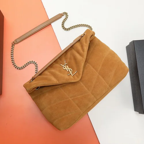 11 YSL Loulou Medium Puffer Bag Women Luxury Quilted